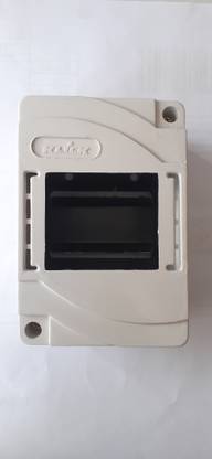 KLICK 3/4 WAY ELECTRICAL DISTRIBUTION / MCB BOX |PVC -MATERIAL | SINGLE DOOR | PACK OF 1 | Distribution Board