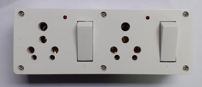 Cona Smyle SWITCH SOCKET COMBINED BOX 16A | 240V AC | 2 IN 1 BOX | HEAVY DUTY BOX | 16 A Five Pin Socket
