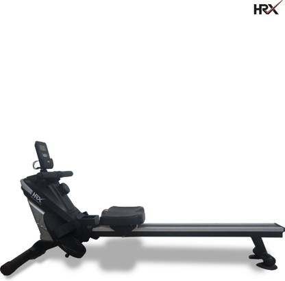 HRX Ignite RM500 Magnetic Rowing with 8 level Resistance Control, Alloy Sliding Rail Dual-Action Stationary Exercise Bike