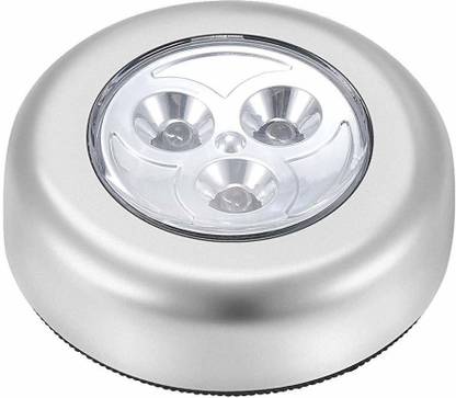 SEVENSPACE 3 LED Wireless Emergency Stick On Puc Light For Cupboard Ceiling Lamp