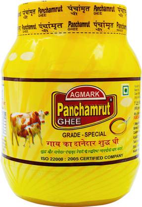 Panchamrut Pure Cow Ghee Plastic Bottle