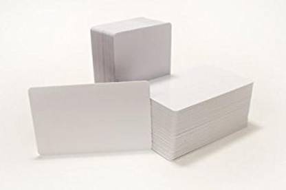 Ocean Blank PVC Cards (200 pcs)(not for inkjet printers) White Ink Toner