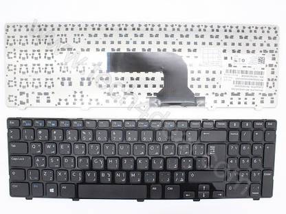 zikson Compatible For Dell 17R 5721-Inspire laptop Keyboard Black Key Laptop Keyboard Replacement Key