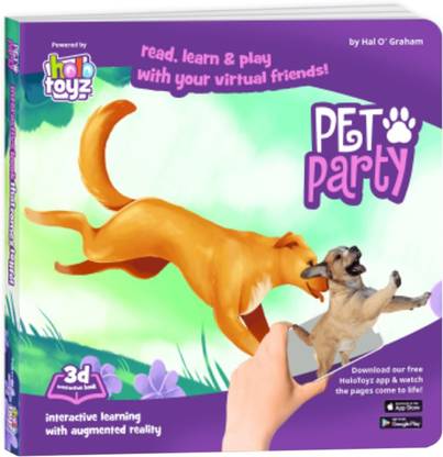 HoloToyz Interactive Books - Pet Party