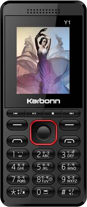 KARBONN Y1 Dual Sim Keypad Phone|800 mAh Battery|0.3MP Rear Camera|Expandable Upto 32 GB