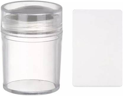 Shills Professional Nail Art Round Jelly Easy Stamper Scraper Set Gel Polish Tips DIY Transfer Painting Printing Drawing Kit