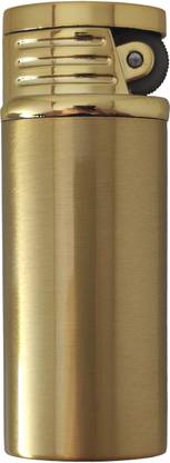 Original Army Crackling Star Friction Jet Flame Golden Pocket Lighter