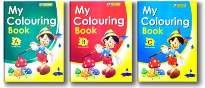 My Colouring Book A B C Combo Set Of 3 Books