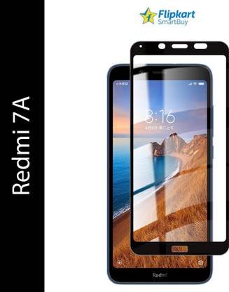 Flipkart SmartBuy Edge To Edge Tempered Glass for Mi Redmi 7A