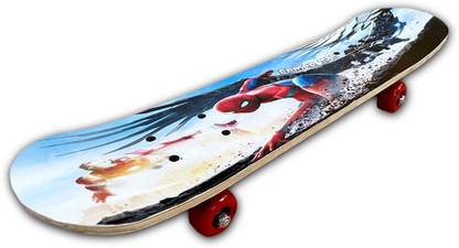 fizz SPIDER MAN SKATEBOARD 6 inch x 24 inch Skateboard