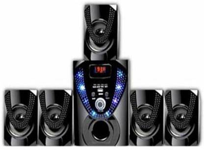 RECTITUDE Home Theater 5.1 Channel Multimedia Speakers Systems with Bluetooth, Remote Control, USB 65 W Bluetooth Home Theatre