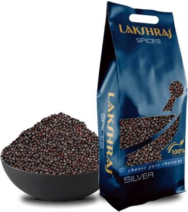 lakshraj Black Mustard Seeds Silver Grade Rai Dana