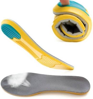Frackson Comfortable Insole (Upto 11.5 inch adjustable) Soft Sole cushion for Men. Insole