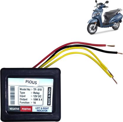 Pious Front, Rear, Side Flasher Indicator Light for Honda Activa 125