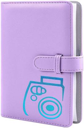 PhotoCliq 96 Pockets Mini Film Photo Album Book for Fujifilm Instax Mini LiPlay 11 9 8 7s 70 90 Link Instant Camera 3 Inch Polaroid Picture Name Card Holder Album