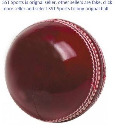 SST स्पोर्ट्स 4 Piece Genuine Leather Cricket Ball क्रिकेट लेदर बॉल
