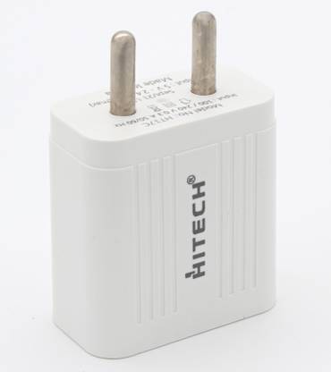 HITECH 2.4 A Wall Charger for Mobile with Detachable Cable