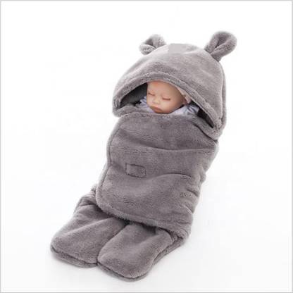 BRANDONN Grey Small Bath Robe