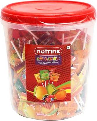 Nutrine Mixed Fruit Assorted Lollipop