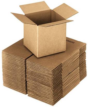 Dcgpac Corrugated Cardboard Suitable for Ecommerce Packaging, Cube Items Packing Box Packaging Box