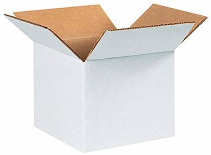 zyrah Corrugated Cardboard 4X4X6 3PLY Packaging Box