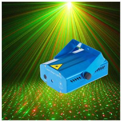 WunderVoX IX -283-CD-Laser Pointer Projector Light (RGB) Shower Laser Light