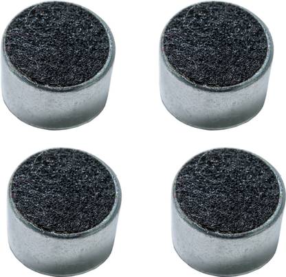 Ovicart Microphones 9mm Condenser Microphone Sound Sensor Pack of 4 Electronic Components Electronic Hobby Kit