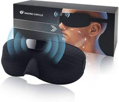SRI Anti Snoring Devices, Snoring Solution Device Smart Snore Stopper Snore Reducing Sleep Aids, Smart Snoring Eye Mask for Women and Men, Bluetooth Technology Records and Analyzes Sleep Datas