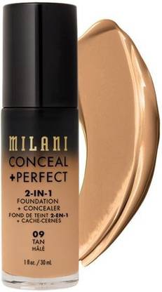 MILANI Conceal + Perfect 2-in-1 Foundation + Concealer - Tan Foundation