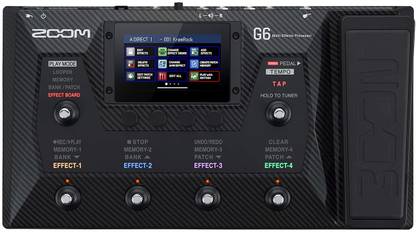 ZOOM G6 GUITAR Multi Effect Processor Guitar Processor