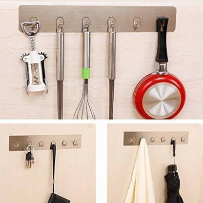 RadhaTex 6 hook hanger Plastic Trousers Hanger For  Trousers