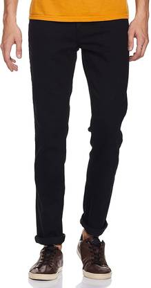 Regular Men Black Jeans