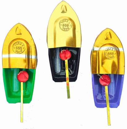 TOYS HOUSE Aluminium Alloy Steam Boats pack of 3 Streamer Multicolor