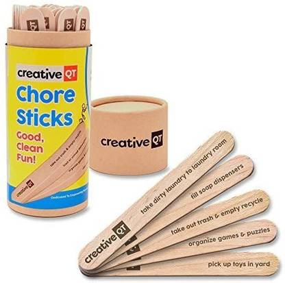 Shop Universe Chore Sticks For Kids - Make Chores A Game - Interactive Family Activity Combine Responsibility With Rewards - A Fun Alt