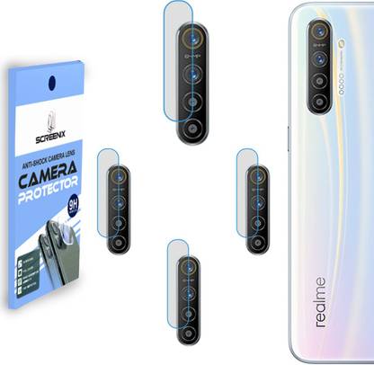 SCREENIX Back Camera Lens Glass Protector for REALME XT [Flexible Polycarbonate Material]