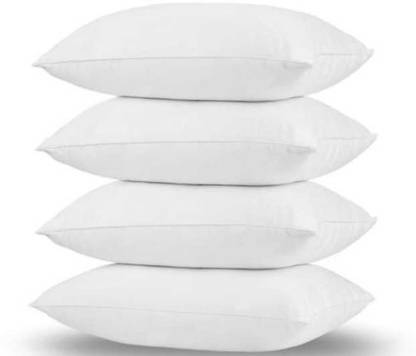 EXPRESS DREAM Microfibre Solid Sleeping Pillow Pack of 4