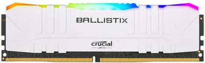 Crucial Ballistix 3600 MHz DDR4 16 GB (Single Channel) PC, Server (CL16 Desktop Gaming RAM RGB - BL16G36C16U4W - Unbuffered)