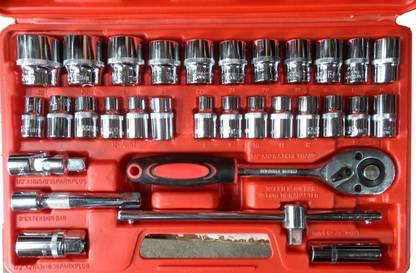 SRUNV AUTO TOOLS 1/2 inch Socket Set