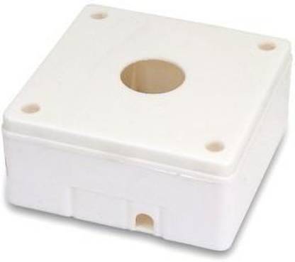 99Gems PVC Junction Box FOR CCTV CAMERA 4x4 Inches Square Softbox
