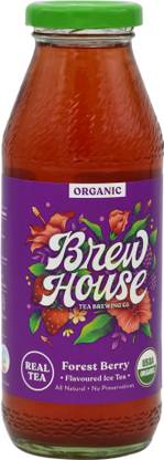 brewhouse Brew House Forest Berry Ice Tea Iced Tea Glass Bottle