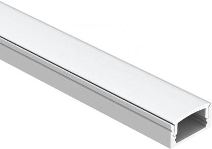 ROSHANI MARKETING 17MM 1 METER LONG SURFACE PROFILE WITHOUT LED STRIP LIGHT TOTAL 0 W 100 cm Tube Light