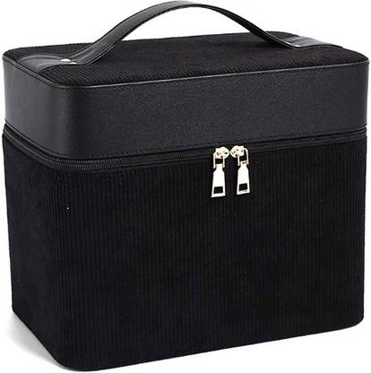 Royalkart Professional Makeup Box Vanity Case Travel Storage Box Makeup Storage Bag Vanity Box