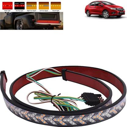 aksmit Led Strip Trunk / Dicky / Boot / Tail Lights Streamer Brake Turn Signal Light For City Tail Light Car, Truck LED for Honda (12 V, 55 W)