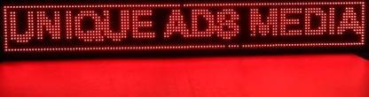 UNIQUE ADS MEDIA LED Scrolling Message Advertising Display Board || With WIFI option enabled through app (6" X 34")