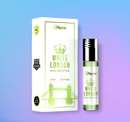 MEENA WHITE LONDON 8ML(PACK OF 1) Floral Attar