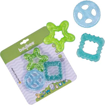 baybee Water Filled Teether (Blue and Green) Teether