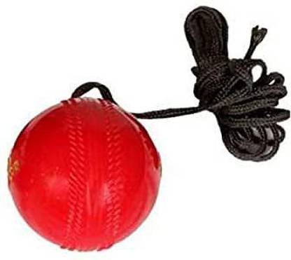 DIXON Hanging Ball Red ( Pack of 1 ) Cricket Training Ball