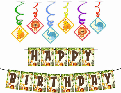 Donut Theme Birthday Decoration Set - Hanging Banner And Swirls For Photo Backdrop, Party Decor (Includes Thank You Card) - View #10