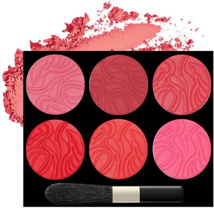 VARS LONDON 6 color blusher palette | matte blusher palette | face blusher palette