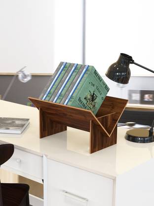 HOME SPARKLE Engineered Wood Open Book Shelf